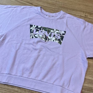 Levi’s Women’s Size 1X Logo Floral Graphic Print Crewneck Sweatshirt New - Picture 1 of 8