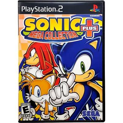 Sonic Mega Collection Plus - Sony Playstation 2 PS2 Prístino Probado Auténtico Foto 1 de 4
