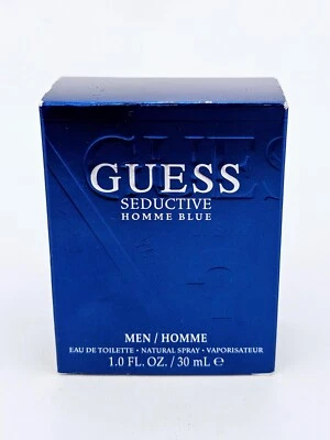 Guess Hombres Seductive Homme Azul Eau De Toilette 1.0 OZ EDT Nuevo Caja SELLADA Foto 1 de 4