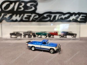 Customized 1988 Ford F150 4x4 1/64 Snow Plow Truck With Salt / Sand Spreader - Picture 1 of 10