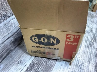 3" G-O-N PEGAMENTO EN BOQUILLA Y ESCUDO (82702) (LOTE DE 2) Foto 1 de 4