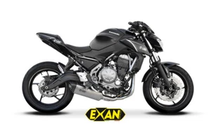 Kawasaki Z650 Ninja 650 2017-2020 Exan Exhaust Full System+ Silencer Titanium - Bild 1 von 1