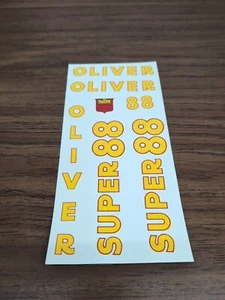 Eska Oliver 88 Pedal Tractor Decal Set - Picture 1 of 1