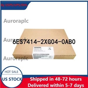 New Siemens 6ES7414-2XG04-0AB0 SIMATIC S7-400 CPU 414-2 6ES7 414-2XG04-0AB0 - Picture 1 of 11