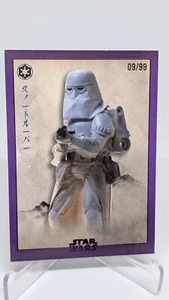 2025 Topps Star Wars Meiyo Snowtrooper GE-23 Purple /99 - Picture 1 of 2