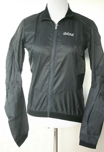 Dotout Damen Tempo Jacket Fahrradjacke Radjacke Windjacke schwarz - Foto 1 di 7