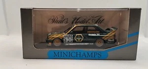 BMW M3 E30 DTM ‘91team MM Diebels Murmann 1/43 P.M.A. MINICHAMPS verde art.2060 - Foto 1 di 6