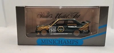  BMW M3 E30 DTM ‘91team MM Diebels Murmann 1/43 P.M.A. MINICHAMPS verde art.2060 - Immagine 1 di 4