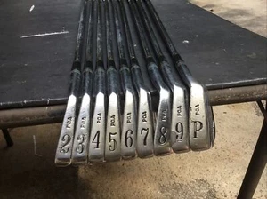Tommy Armour PGA 2-PW Iron Set Stiff Steel Shaft RH 9 Clubs Great Grips - Picture 1 of 11
