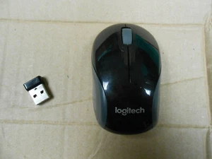 Logitech M187 Mini Mouse # 910-002726 Black - Picture 1 of 3