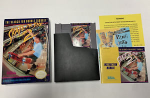 Skate or Die 2 for Nintendo NES Complete in Box CIB NTSC By EA with Inserts NICE