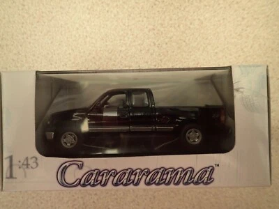 Chevrolet Silverado Cararama 143 1:43 negro sellado de fábrica Foto 1 de 4