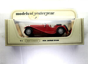 1977 MATCHBOX LESNEY MODELS OF YESTERYEAR 1:35 SCALE Y-8 GREEN 1945 MG TC NEW