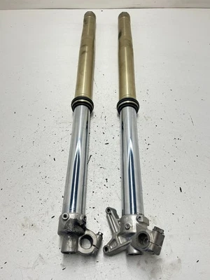 08 2008 Yamaha YZ250F Yz 250 f OEM horquilla delantera horquillas suspensión tubo de choque par Foto 1 de 4