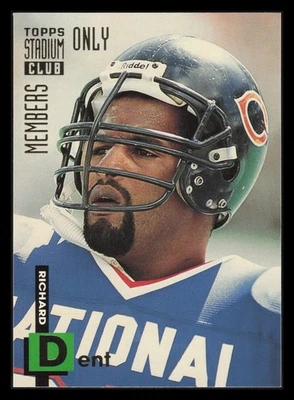 Richard Dent 1994 Topps Stadium Club Members Only 50 #26 Chicago Bears - Image 1 of 2