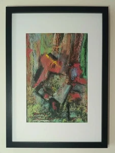 Original Framed Australian Oil Pastel Painting - Picture 1 of 4