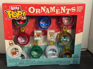 Funko Bitty Pop Christmas Holiday Ornament 9-Pack - Picture 1 of 2