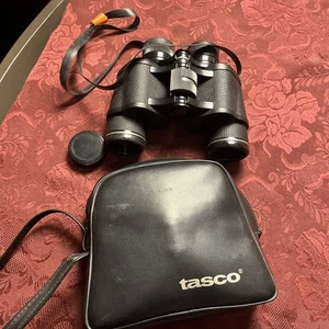 Vintage Tasco Binoculars 7x35 Zip Focus 4000 With Carry Case - Picture 1 of 13
