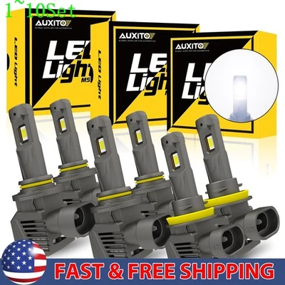 9005 H11 LED Low Headlight Beam Bulb Canbus Super Bright Plug Play 1-10Set - Image 1 of 4