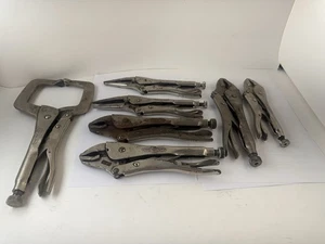 Vintage Petersen DeWitt Vise Grip 11r 10wr 7wr 9ln Lot Of 7 - Picture 1 of 2