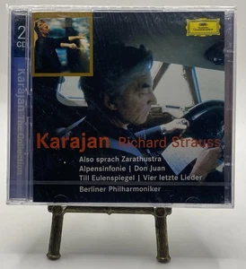 Karajan-Richard Strauss Zarathustra Alpensinfonie Don Juan DG 2CD SET NEW/SEALED - Bild 1 von 3