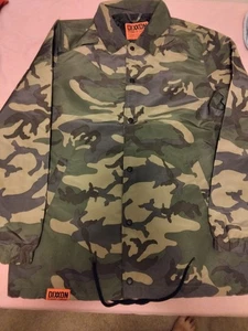 Dixxon Flannel Co Jacket Men's Medium Camo Ground Up Customs Coaches Windbreaker - Picture 1 of 3