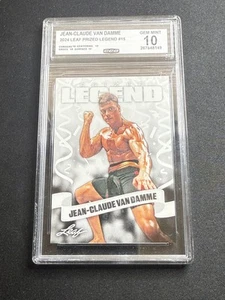 Jean-Claude Van Damme 2024 Leaf Prized Legend CCG 10 - Picture 1 of 2