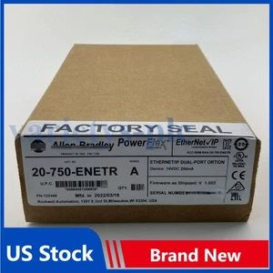 Allen-Bradley 20-750-ENETR PowerFlex 750 2-P ENet/IP Module AB New Sealed - Picture 1 of 4