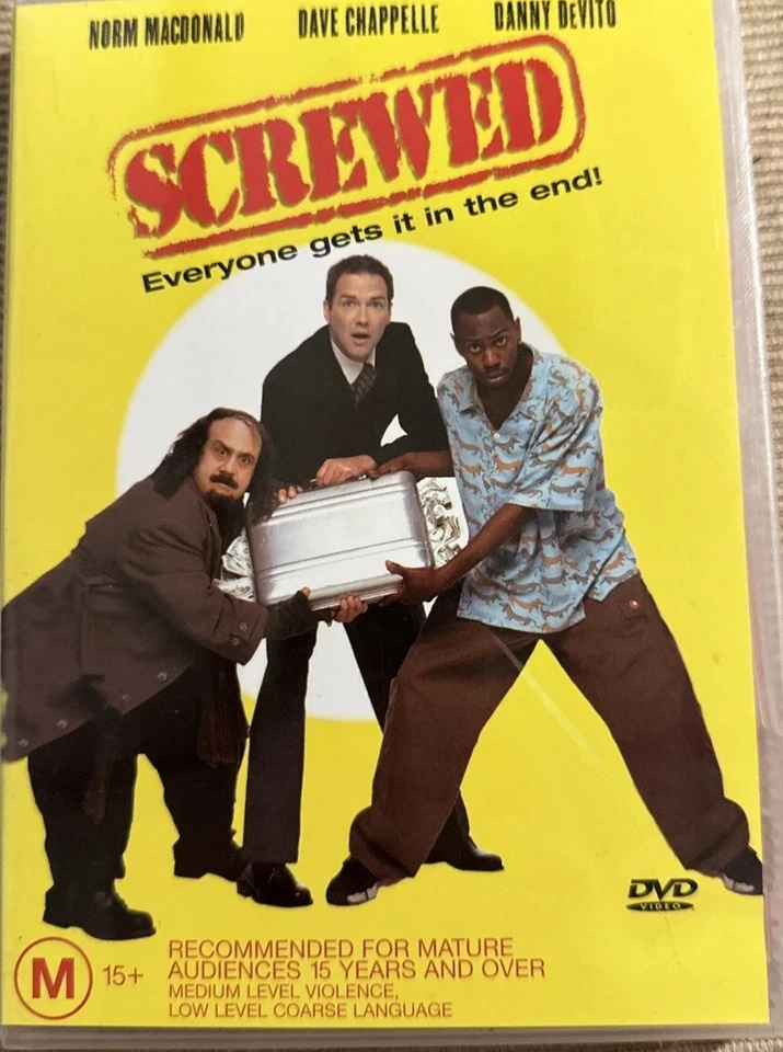 Screwed (DVD, 2000) - Danny DeVito, Dave Chappelle, Norm MacDonald - Image 1 of 1