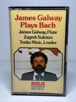 James Galway - Plays Bach (Cassette Tape) - Image 1 of 4