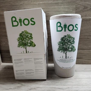 Urna per animali domestici Bios biodegradabile commemorativa crescita pino nuova scatola aperta - Foto 1 di 9