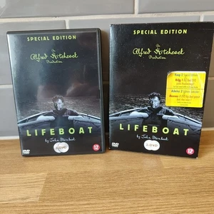 LIFEBOAT Dutch/French 2 DVD Special Edition Alfred Hitchcock Cardboard Sleeve GC - Picture 1 of 14