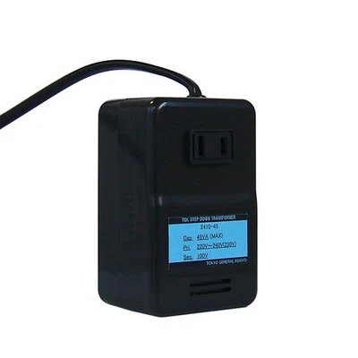 StepDown Transformer 45W 220-240V to 100V for Europe Made in Japan - Image 1 of 4