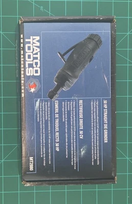 NUEVO Matco Tools MT2880 Air Neumatic 1/4" Recto Die Grinder Serie .5 HP Foto 1 de 4