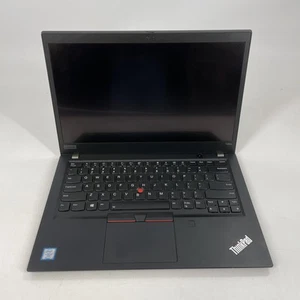 Lenovo ThinkPad T490s 14 FHD TOUCH 1.90GHz i7-8665U 32GB 512GB SSD - Good - Picture 1 of 12