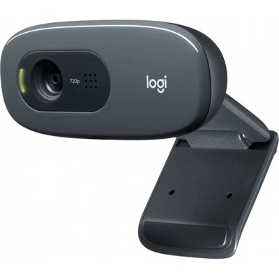Webcam Logitech C270 HD 720p/30fps Microfono incorporato per Videochiamate Black - Immagine 1 di 4