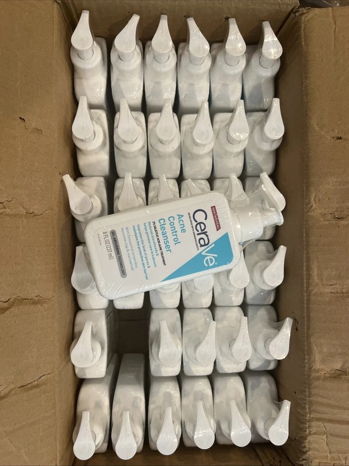 Limpiador de control de acné CeraVe 36 unidades con ácido salicílico - 8 fl oz Foto 1 de 3