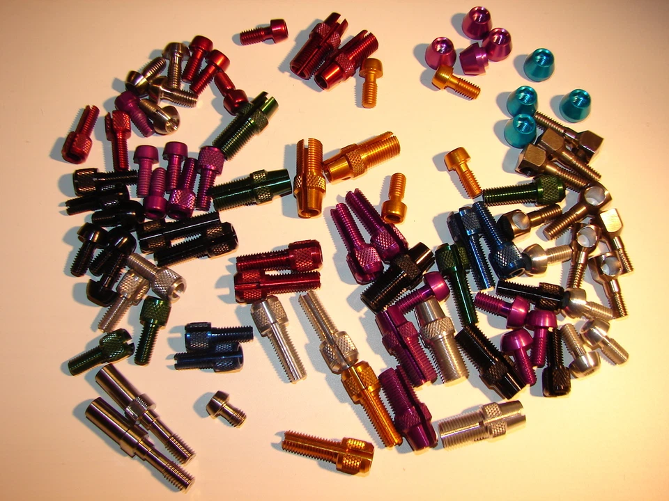 Tune Aluminium-Schraube Titan Bremshebel Bremse XTR XT Retro Dia Compe NOS Klein