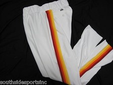 HOUSTON ASTROS AUTHENTIC THROWBACK BASEBALL PANTS TRIM FREE SHIP