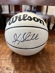 John Stockton Signed Wilson Mini Basketball Psa Dna Coa Autographed Jazz