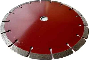 Hoja Daimond de 9" corte hormigón ladrillo piedra uso general 7/8" 5/8" eje - Imagen 1 de 3
