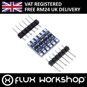 5pcs 4 Channel Bi-Directional Level Converter 5V 3.3V Arduino Pi Flux Workshop - Picture 1 of 3