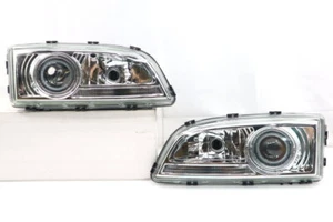 C70 S70~96 97~00-Sedan Clear / Chrome Projector Glass Headlight for VOLVO - Bild 1 von 4