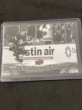 2023-24 Upper Deck Series 1 Victor Olofsson Canvas C10 Sabres BLACK AND WHITE