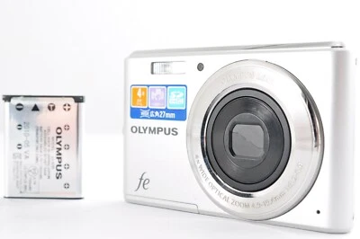 Olympus fe FE-4050 Silver 12.0MP Compact Digital Camera [Exc+5] Japan / 0943A#5 - Image 1 of 4