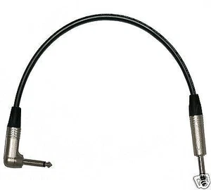 Van Damme Gitarren-Effektpedal-Patchleitungen. Neutrik NP2RX 1/4 Zoll Mono-Kabel
