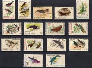 Norfolk Island 1970-71 SG103/17 QEII: Uccellini UMM, - Foto 1 di 1