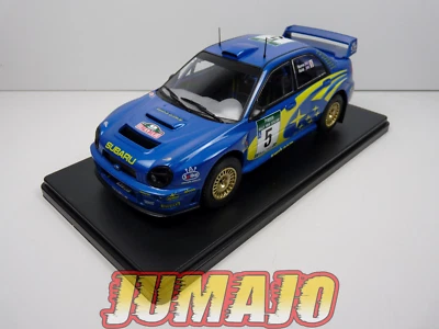 RVQ28 Voiture Rallye 1/24 SALVAT Models : SUBARU Impreza S7 WRC 2001 #5 Burns