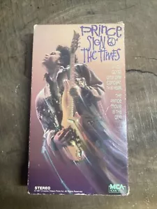 Prince Sign The Times VCR VHS Tape Movie Shelia E. Prince PG-13 Concert 1988 - Picture 1 of 5
