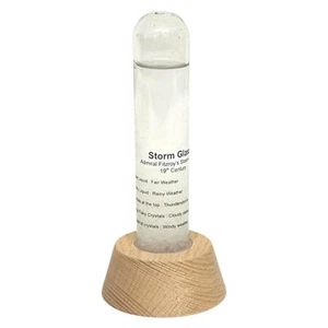 Fitzroy Storm Glass Weather Prediction Desk Ornament - Foto 1 di 7